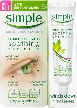 SIMPLE ``Kind to Eyes`` Soothing Eye Balm 15ml