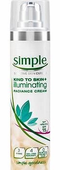 Simple Kind to Skin  Illuminating Radiance Cream