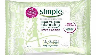 Simple Kind To Skin Facial Cleansing Wipes - 1 x
