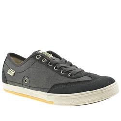 Simple Male Carnival Fabric Upper Fashion Trainers in Grey