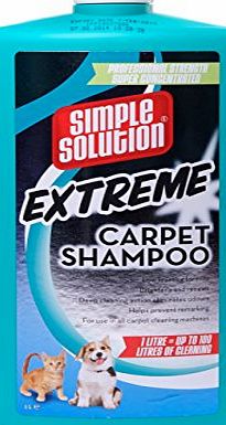 Simple Solution Extreme Carpet Shampoo, 1 Litre