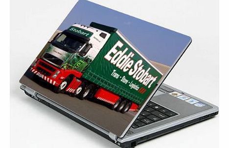 Eddie Stobart Truck Wagon Lorry Laptop Notebook Personalised Protective Skin Sticker Art Cover Decal