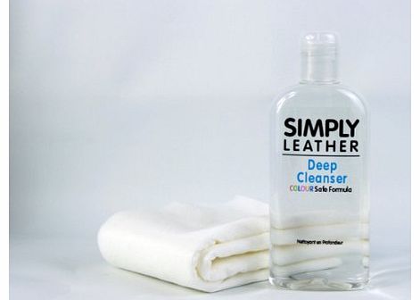 Simply Leather Deep Cleanser for all leather items