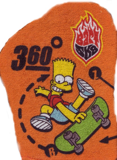 Bart Simpson Boys Wash Mitt