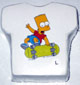 Simpsons Magic T shirt (skateboard)