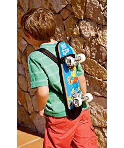 Simpsons Mini Skateboard with Carry Bag