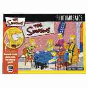Simpsons Photomosaic Puzzle Family Breakfast