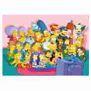 Simpsons Puzzle At Home 750Pc