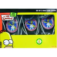 Simpsons Set Of 3 Head Covers