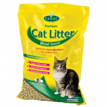 Fussy Puss Premium Wood Cat Litter 15
