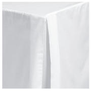 Single Valance Sheet, White Twinpack