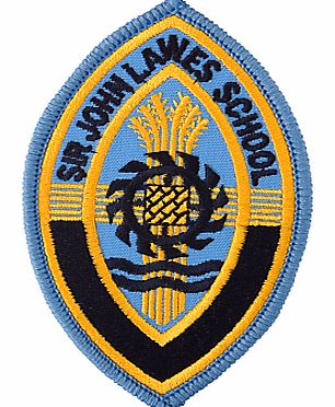 Sir John Lawes School Badge, Blue Multi