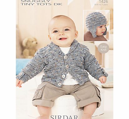 Sirdar Snuggly Tiny Tots DK Knitting Leaflet, 1426
