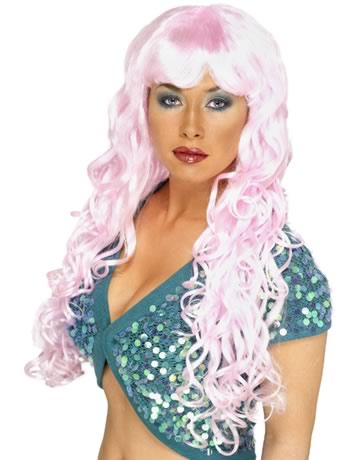 Siren Long Pink Wig