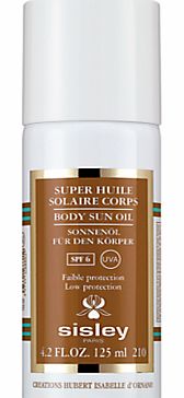 Body Sun Oil SPF 6, 125ml