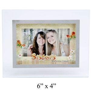 Sisters Sentiment 6 x 4 Photo Frame