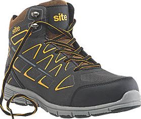 Site, 1228[^]4825J Crater Safety Trainer Boots Black Size 10