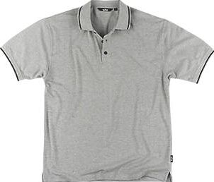 Site, 1228[^]90283 Pepper Polo Shirt Grey Medium 40-41`` Chest
