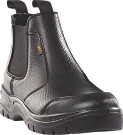 Site, 1228[^]50696 Scoria Chelsea Safety Boots Black Size 6