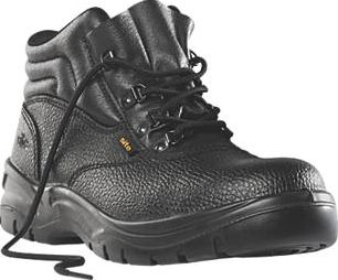 Site, 1228[^]59707 Slate Chukka Safety Boots Black Size 9 59707