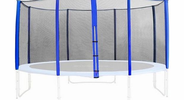 SixBros. Spare safety net blue for garden trampoline 6FT - 15FT - different sizes - SN-ON/466 - Size 3,70 m 4L