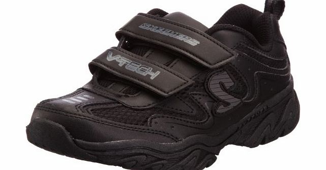 Skechers Boys Ragged Dox Shoes, Black, 12 UK Child