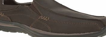 Skechers Dark Brown Superior Haute Shoes