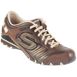 Skechers Female Ske802 Leather/Other Upper Textile Lining in Brown Multi