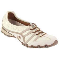 Skechers Female Ske911 Leather/Textile Upper Textile Lining Comfort Small Sizes in Natural