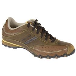 Skechers Male SKE805SS Leather/Other Upper Textile Lining Fashion Trainers in Dark Brown