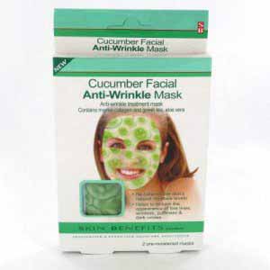 Skin Benefits Cucumber Facial Anti Wrinkle Masks