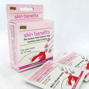 Skin Benefits Individual Nail Polish Remover Pads