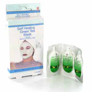 Skin Benefits Self Heating Green Tea Mask