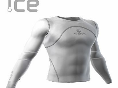 Skins  Ice Compression LS Top White