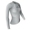 SKINS Long Sleeve Top Compression Clothing (White)
