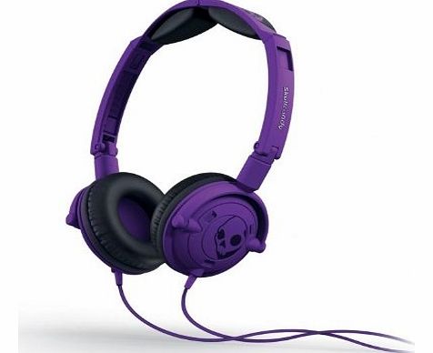 Skullcandy Lowrider 2.0 On-Ear Headphones with Mic - Athletic Purple