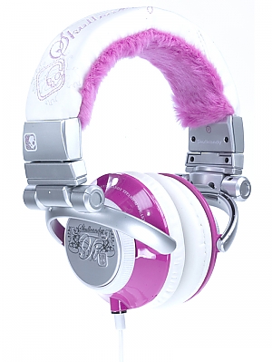 TI Headphones - Pink Fur