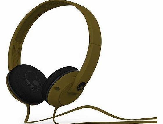 Skullcandy Uprock 2.0 On-Ear Headphones with Mic - Army Green
