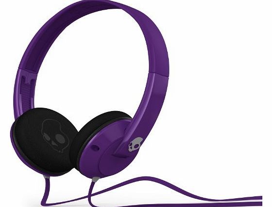 Skullcandy Uprock 2.0 On-Ear Headphones with Mic - Athletic Purple/Grey