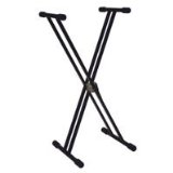 Skytronic Keyboard stand, height adjustable 800-950mm, 350mm wide