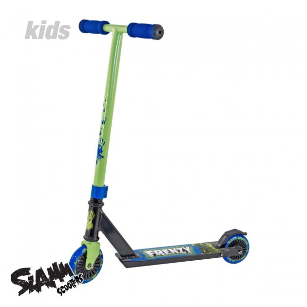 Frenzy Scooter - Green/Blue
