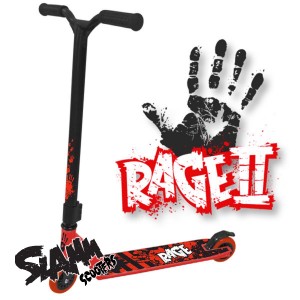 Scooters - Slamm Rage Caution Scooter - Red