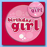 Slapper Design Birthday Girl
