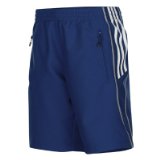 ADIDAS Ladies T8 Wov Shorts , M, BLACK