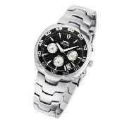 Slazenger black dial chronograph bracelet watch