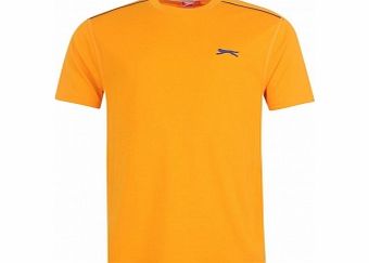 Plain Flame Orange T-Shirt Large