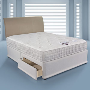 Sleepeezee Touch Latex 1400 3FT Single Divan Bed