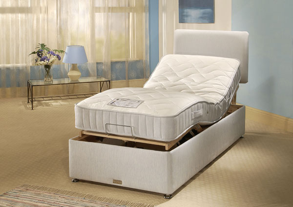 Deluxe Adjustable Bed Kingsize 150cm