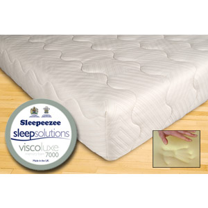 Sleepeezee Sleep Solutions Viscoluxe 7000 6ft Mattress