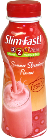 Summer Strawberry Bottled Shake 325ml